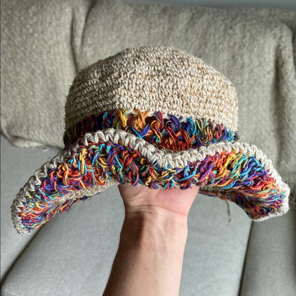 Handmade Hemp Sunhat!